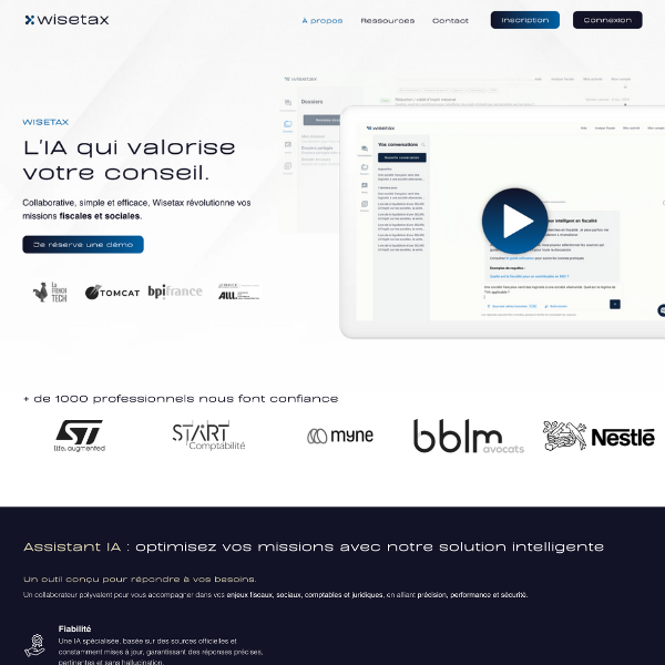 Cas client Wisetax